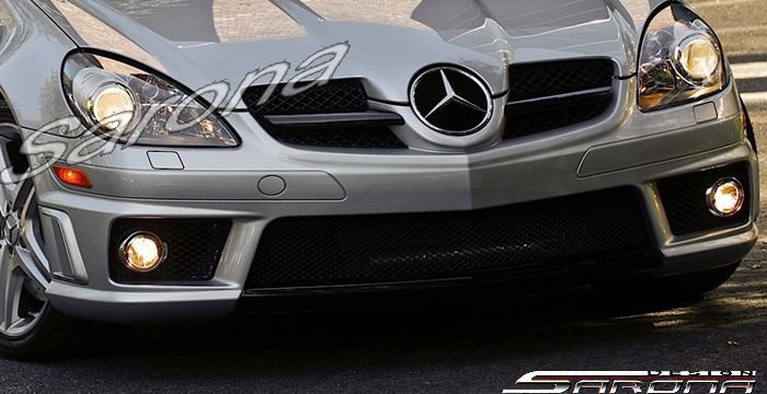 Custom Mercedes SLK  Convertible Front Bumper (2005 - 2011) - $890.00 (Part #MB-065-FB)